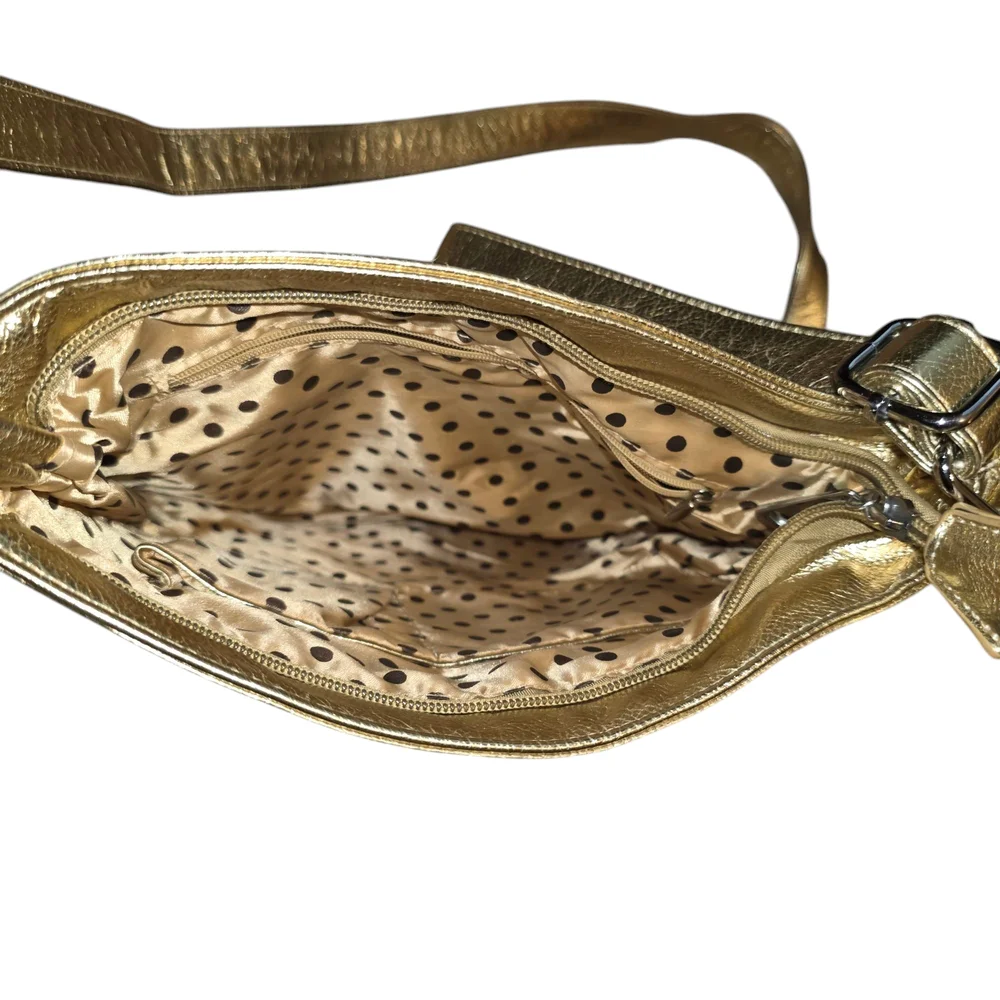 Gold Studded Shoulder Bag - Picture 8 of 8